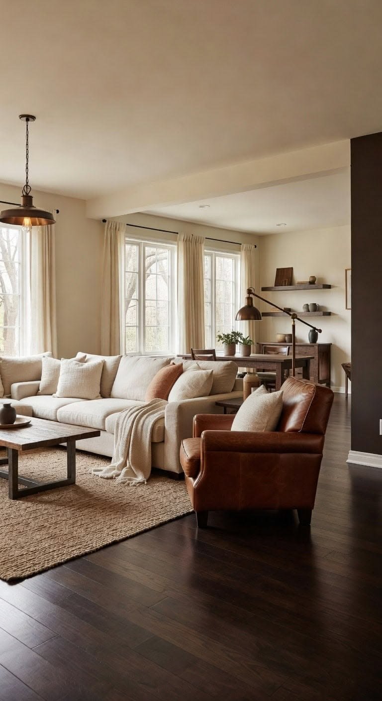A cohesive living room